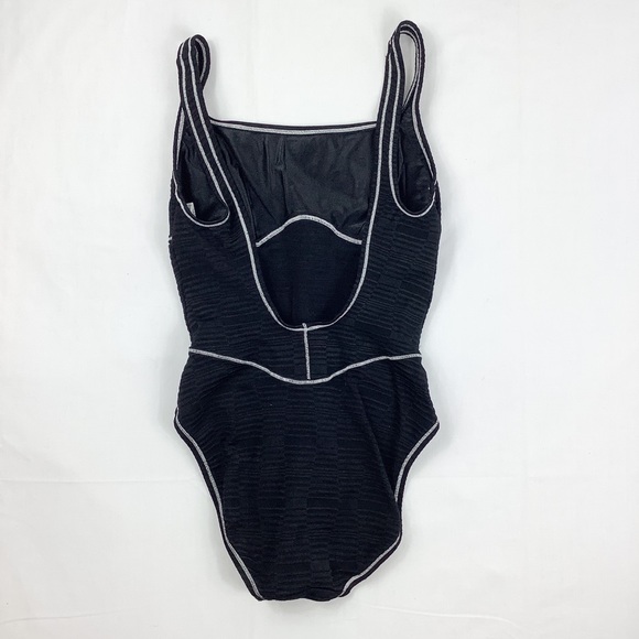 Vintage 80s retro one piece bathing suit - Picture 2 of 4